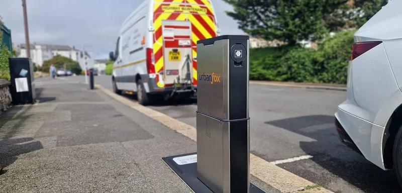 Urban Fox chargepoint on Prospect Place