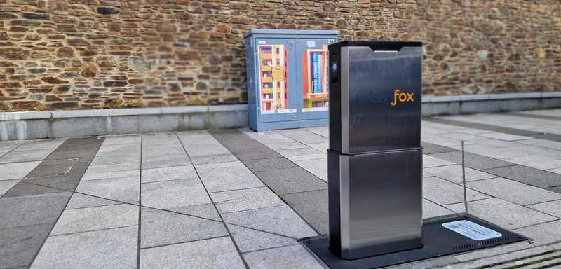 Urban Fox chargepoint on Bath Street