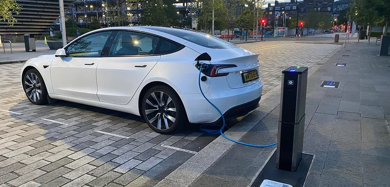 Urban Fox chargepoint on South Crichton Street
