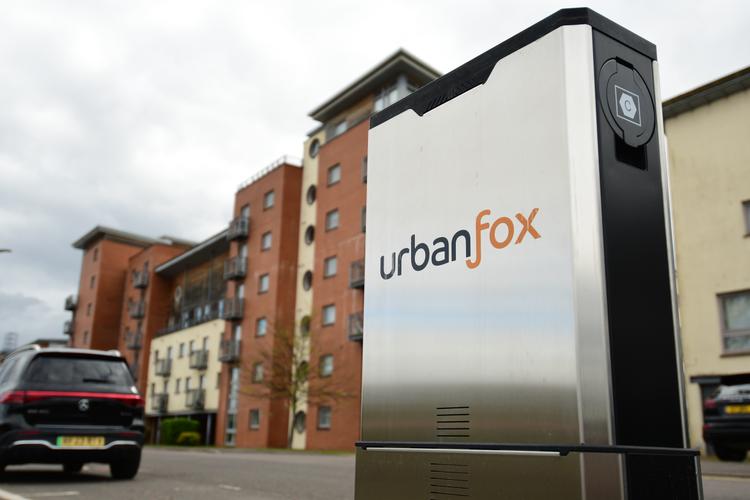 Urban Fox unveils Europe's first fully retractable EV chargers at V&A Dundee