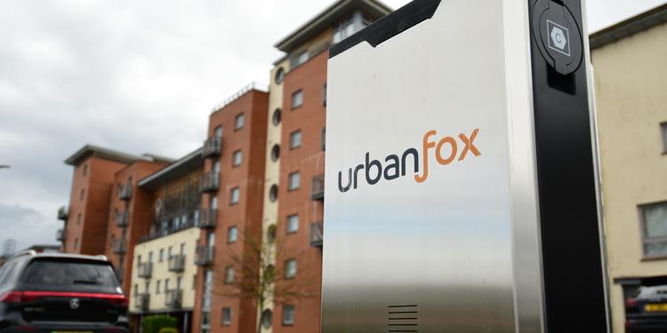 Urban Fox unveils Europe's first fully retractable EV chargers at V&A Dundee hero image