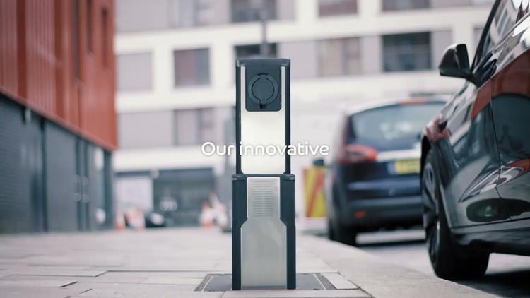Convenient on-street electric vehicle charging