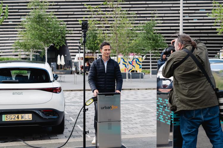 Video recap: Urban Fox launches pop-up chargers in Dundee