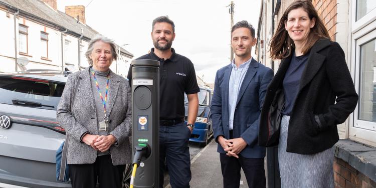Urban Fox rolls out Newport’s first lamppost EV chargers hero image